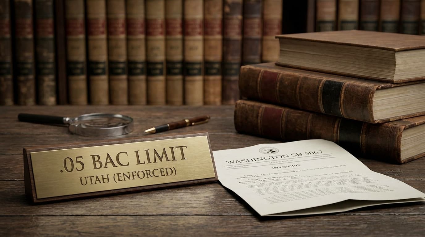 The .05 Blood-Alcohol Line Is Spreading: Washington Eyed a July Cutover, and Utah Is No Longer the Only Bill on the Table