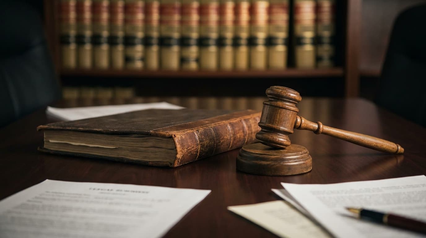 Louisiana courthouse gavel and bench, representing a defendant's move to waive a jury under the new Act 541 reassignment law.